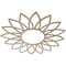 Ekena Millwork Daisy Wood Fretwork Pierced Ceiling Medallion, Hickory, 38"OD x 12 1/2"ID x 3/8"T CMWP38X38X0375DAHI - alternate 5